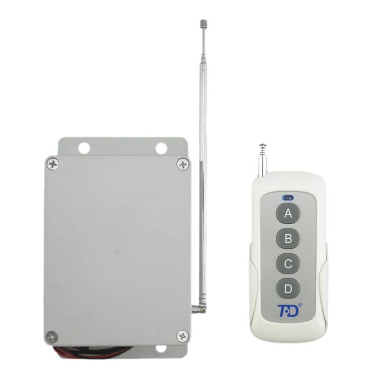 

TD TAD-YK40A-2A-1 220V Wireless RF Remote Control Relay Switch Transceiver+Receiver