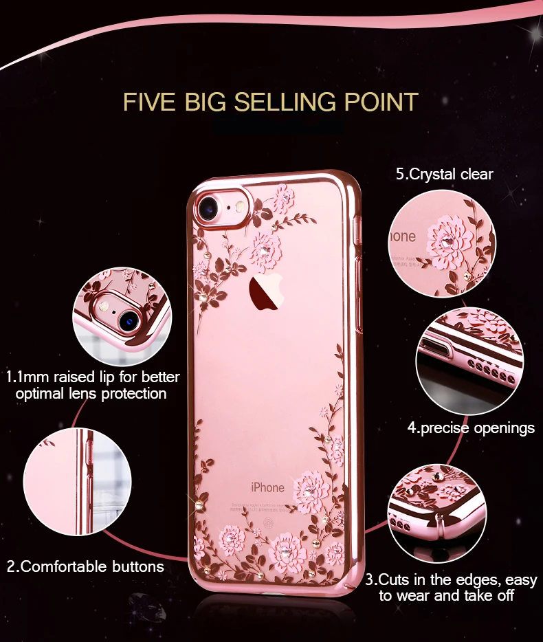 case for iPhone 8 7 plus luxury  (4)