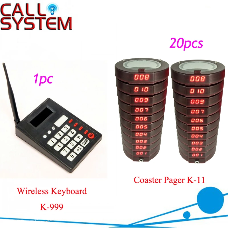 Wireless Fast food Service Equipment Restaurant Guest