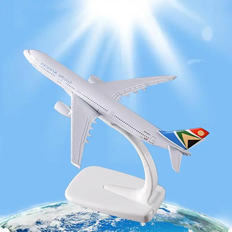 

16cm A330 South African Airlines Airbus Model Aviation Airplane A330 Metal Diecast Scale Aircraft Model Collectible Souvenir Toy