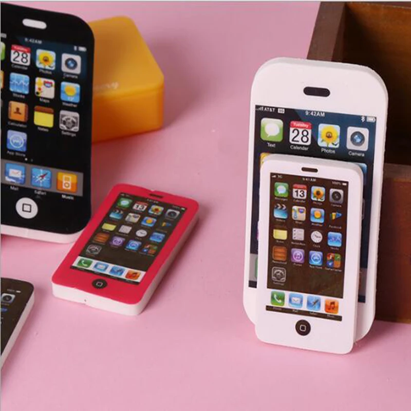 Форма Мобильного Телефона Ластик подарки детям канцелярские принадлежности ластик канцелярские принадлежности