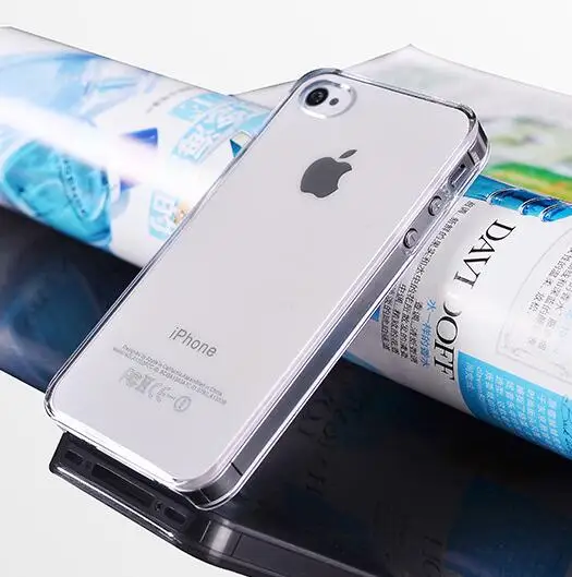Для iphone 7 plus clear Футляр пластиковые ПК акриловые случаях 6s 6 5S 5 5c 4S 4 Чехол