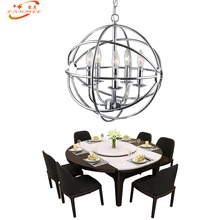 Современный шар люстра светильник ing Глобус подвесной светильник Светодиодный Люстра в виде шара светильник ing хромированная люстра лампа Золотой подвесной светильник