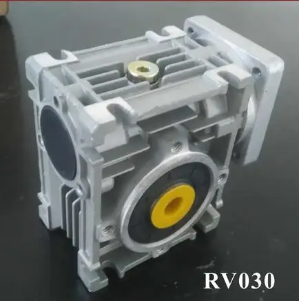 

5:1 Worm Reducer RV030 11mm Input Shaft RV030 Worm Gearbox Speed Reducer for NEMA 23 Motor