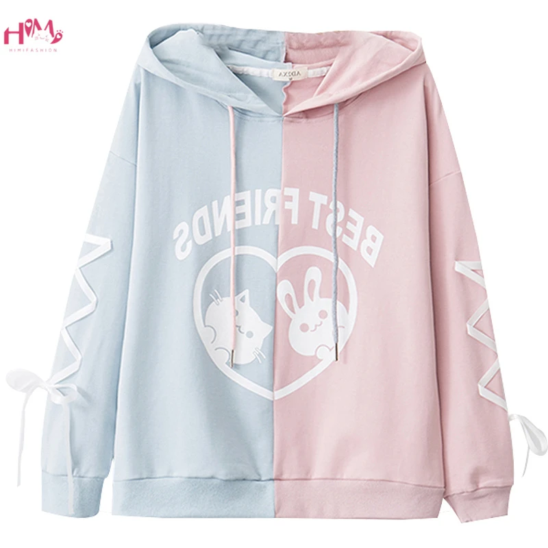 Pink and white sweatshirt Clearance