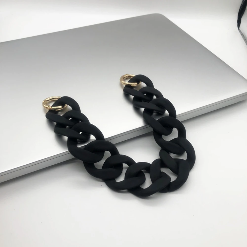 Amorar 41cm Anse De Sac À Main Bandoulière Cordon En Cuir Chaîne De