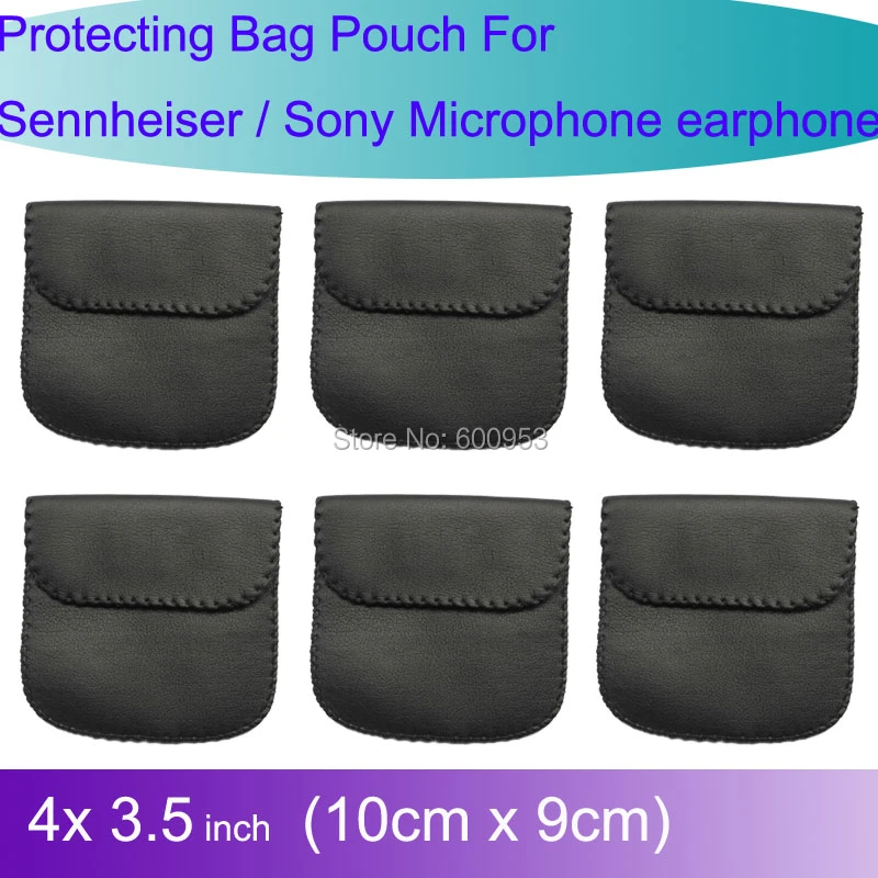 10x9cm Pro Carry Case Protecting Bag Pouch For Sennheiser / Sony