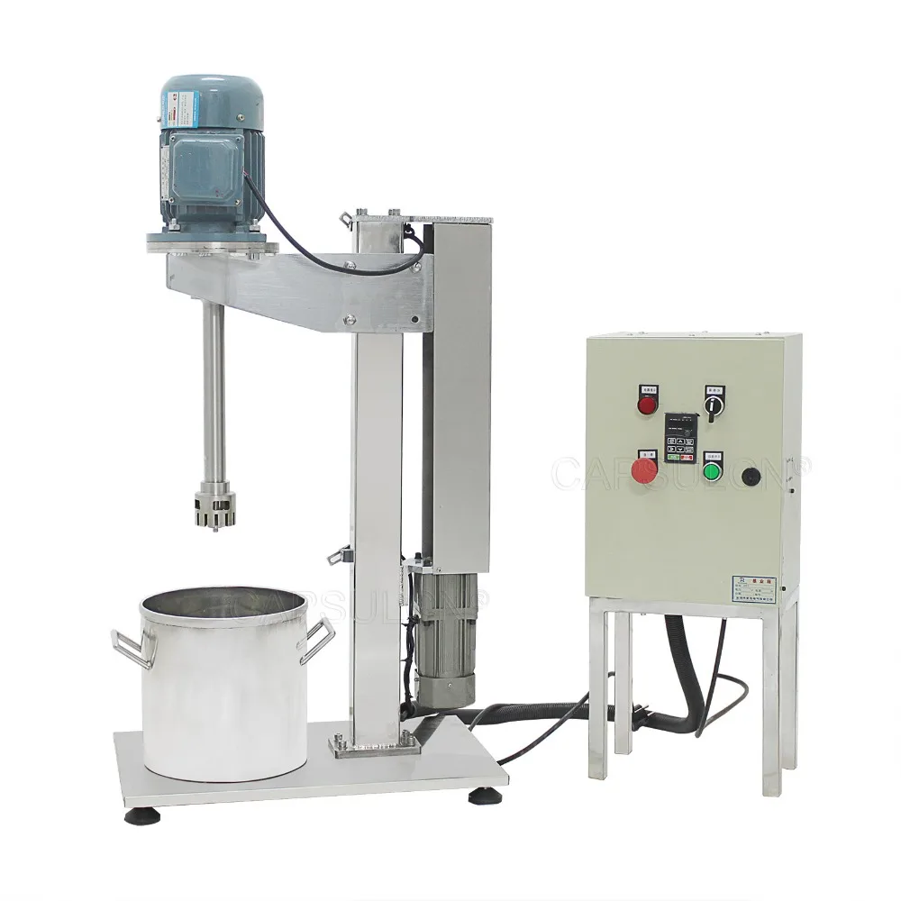 

CapsulCN,LR-10 Shear Mixer 0.55kw for mixer disperser emulsifying machine 10kg Capacity (220V or 110V)