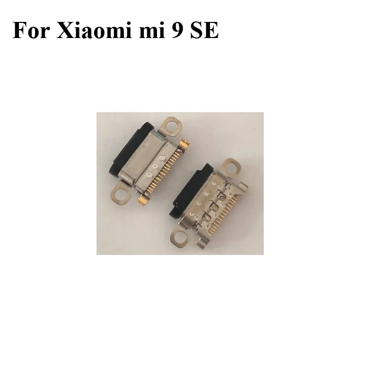 

2PCS New For Xiaomi mi 9 se Mi9 se Charger Connector Parts Replacement Repair Spare Parts USB Dock Charging Port For Xiao Mi 9SE