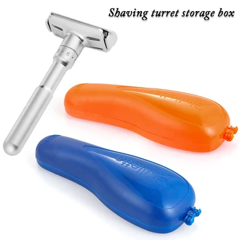 

1Pcs Men's Razor Blades Holder Box Shaver Holder Box Case New Travel Portable High Quality Female Shaving Machine