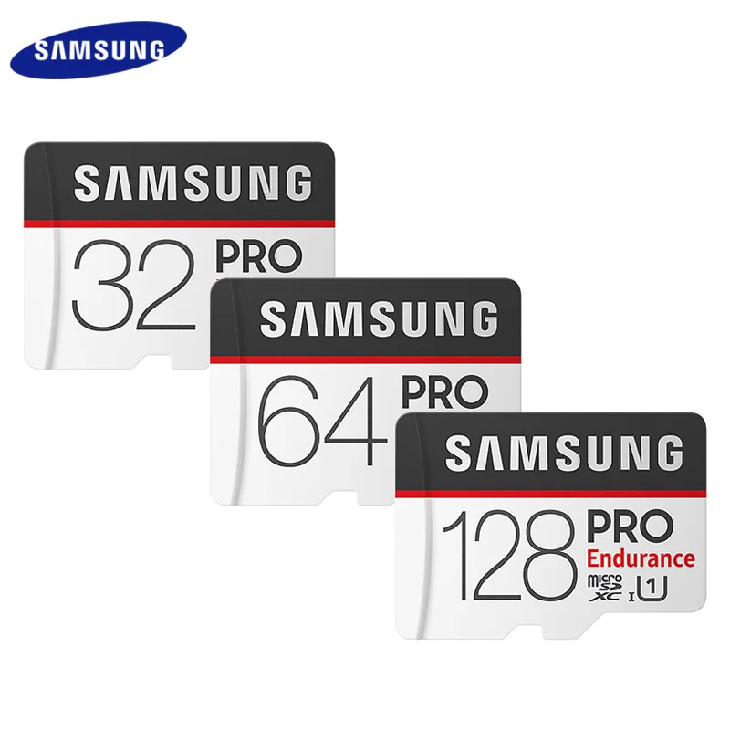 SAMSUNG PRO Endurance Micro SD карта 32 Гб 64 Гб 128 ГБ оригинальная TF карта класс 10 SDHC SDXC карта памяти высокое качество транс флэш-карта