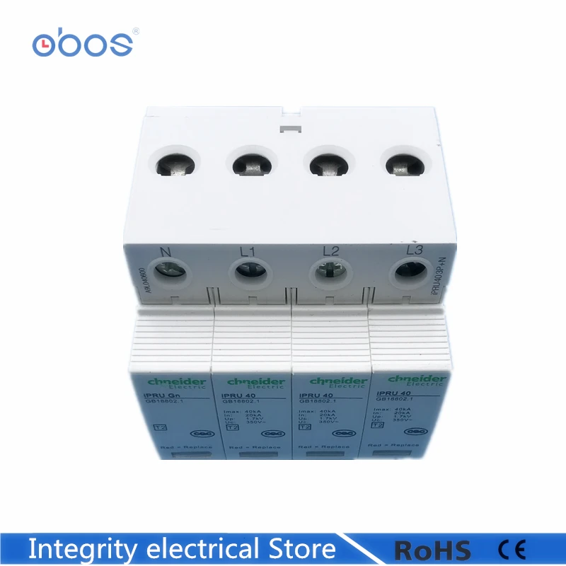 IPRU 2 P 230/400 V 4 420 30KA ~ 65KA дом Защита от перенапряжения защитное Низковольтное