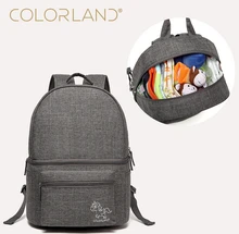 Colorland Gran Capacidad Mochila Mochila De Viaje Multifuncional bolso de La Momia Del Pañal Del Panal de Maternidad Mamá Bebé Bebe Bolsa Maternidade