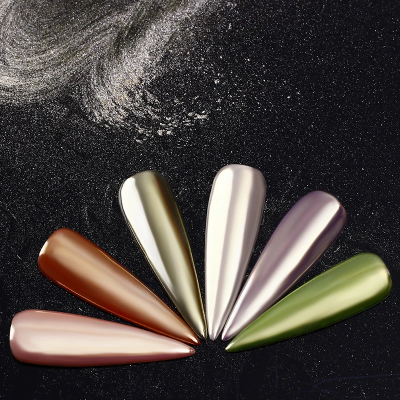 

0.5g Gold Mirror Nail Powder Shimmer Glitter Powder Manicure Nail Art Chrome Pigment Dust