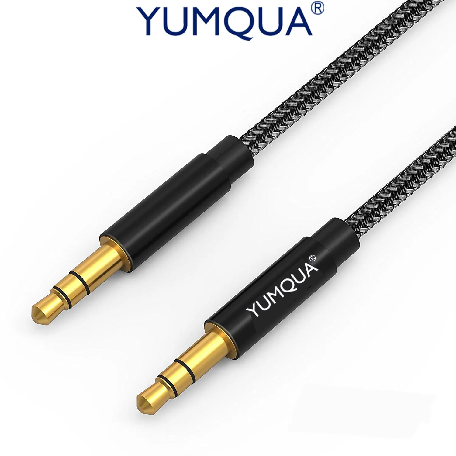 YUMQUA Audio Auxiliary Stereo Audio Cable 3.5mm Stereo Jack Male to