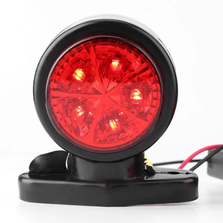 

12V parking lights 10LED Mini Round Side Marker Bullet Light Signal Indicator Lamp for Trailer Truck car accessories