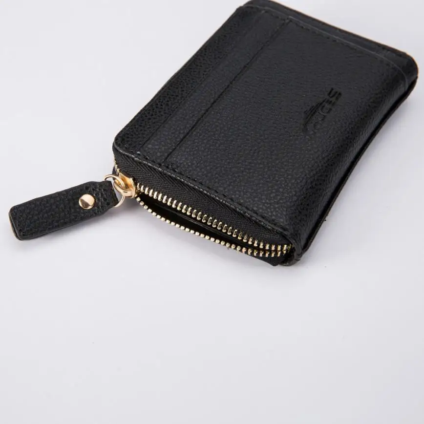 

Leather Wallets Men Business Wallet Vintage Purse High Quality ID Credit Card Pocketspurse for men wallet male money purses