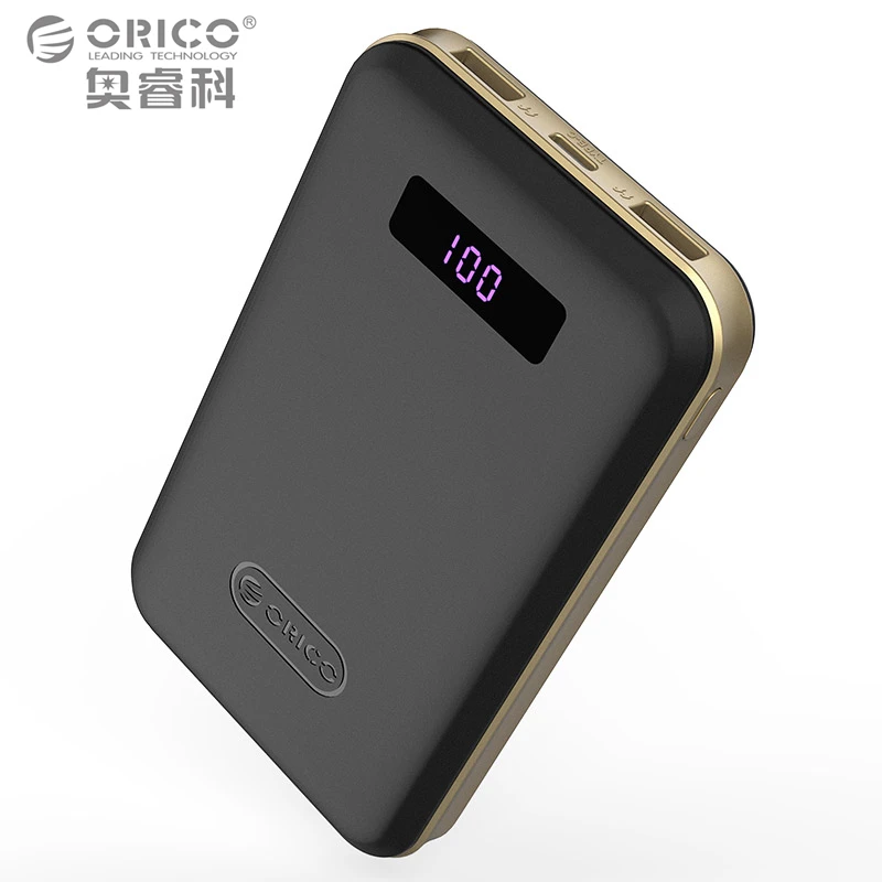 bilder für ORICO 12500 mAh Typ c Energienbank LCD Externe Batterie Bewegliche Schnelle Ladegerät Dual USB Power für iPhone Android-geräte bilder für ORICO 12500 mAh Typ c Energienbank LCD Externe Batterie Bewegliche Schnelle Ladegerät Dual USB Power für iPhone Android-geräte