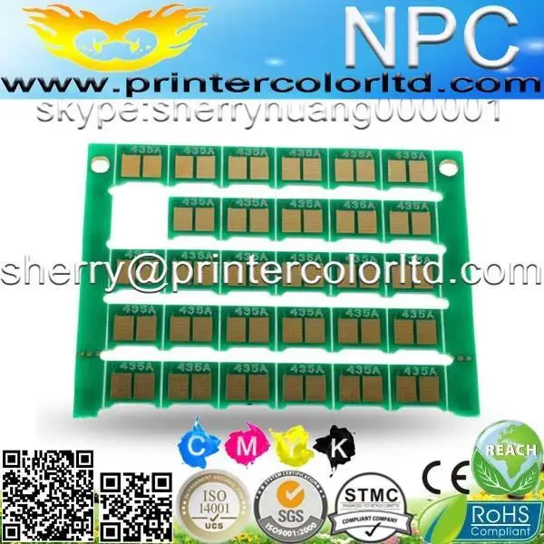 

Toner cartridge reset chip for HP CP1025 color laser printer CE310A CE311A CE312A CE313A
