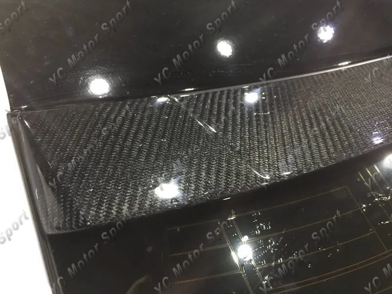 2013-2015 Lexus IS F Sport Sedan YC DESIGN Style Roof Spoiler Wing CF (104)_