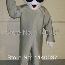 Серый костюм талисмана пришельца Модный на заказ костюм аниме маскарадный костюм