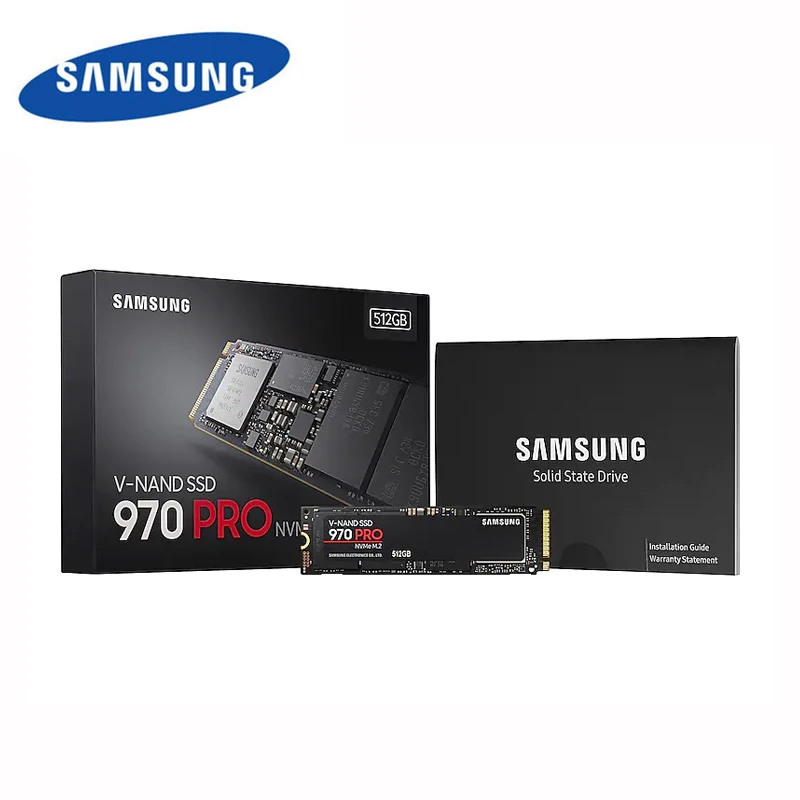 

Samsung SSD 970 PRO NVMe M.2 512GB 1TB Sequential Read Speed Up to 3500 MB/s Solid State Drive Internal For PC