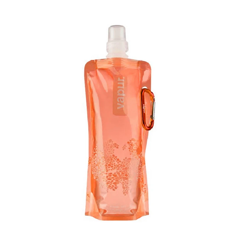 0.5L 1 قطعة المحمولة للطي الرياضة زجاجة المياه طوي حقيبة المياه ل في الهواء الطلق السفر نزهة التنزه جديد