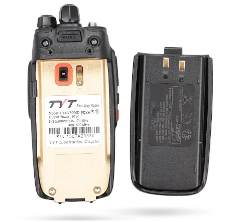 TYT TH UV8000D Ham Radio 10 Watt woki toki UHF or VHF walkie talkie long range 2