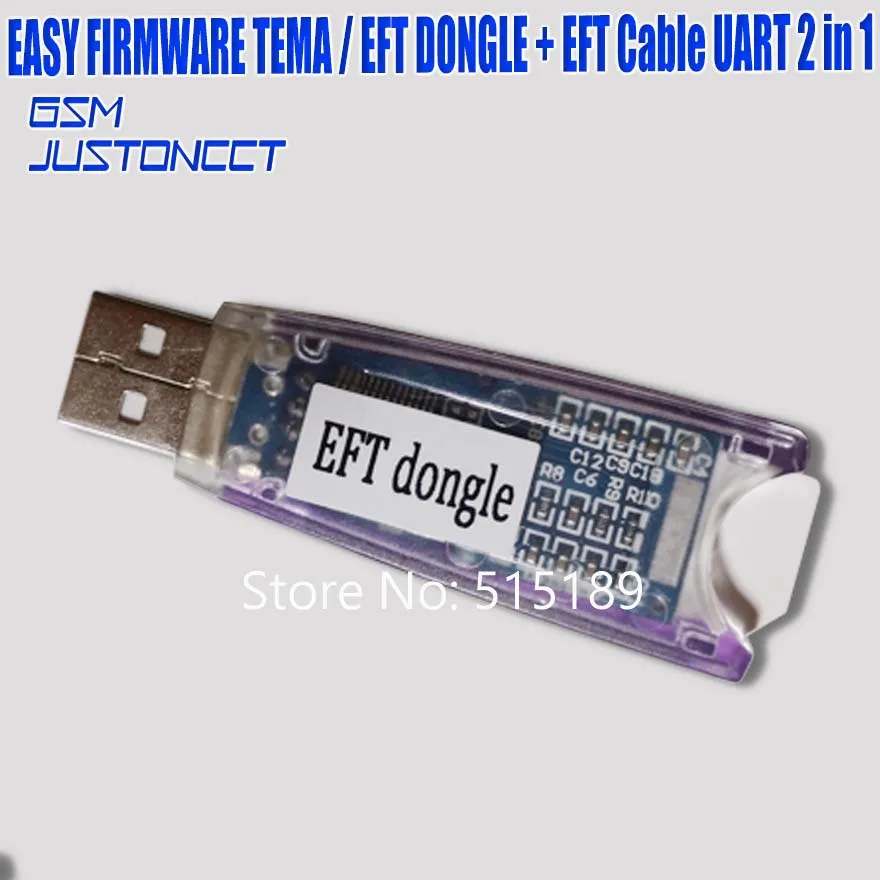 EFT DONGLE + CABLE - GSMJUSTONCCT -B10