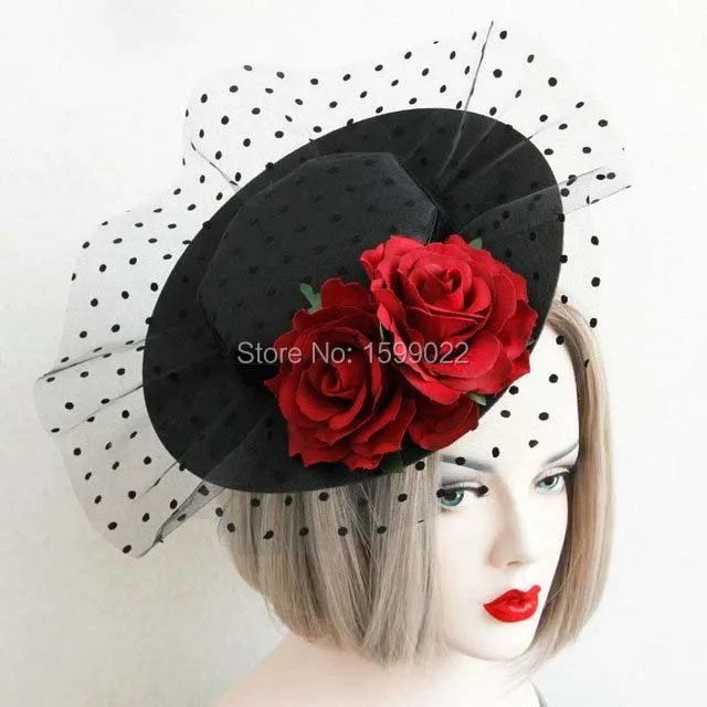 HA2 (2)tea party wedding kentucky derby fascinators and hats clips