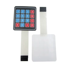 20 PCS/LOT 16 Key 4 x 4 Membrane Switch Keypad 4x4 4*4 Matrix Array Matrix keyboard цена 20 PCS/LOT 16 Key 4 x 4 Membrane Switch Keypad 4x4 4*4 Matrix Array Matrix keyboard цены онлайн