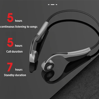 

Wireless Bluetooth 5.0 Headphones Sport Bone Conduction Headset Touch Control Earphones For Xiaomi Mi 9 9T Pro Mi9 Se 8 Mix 2s 3