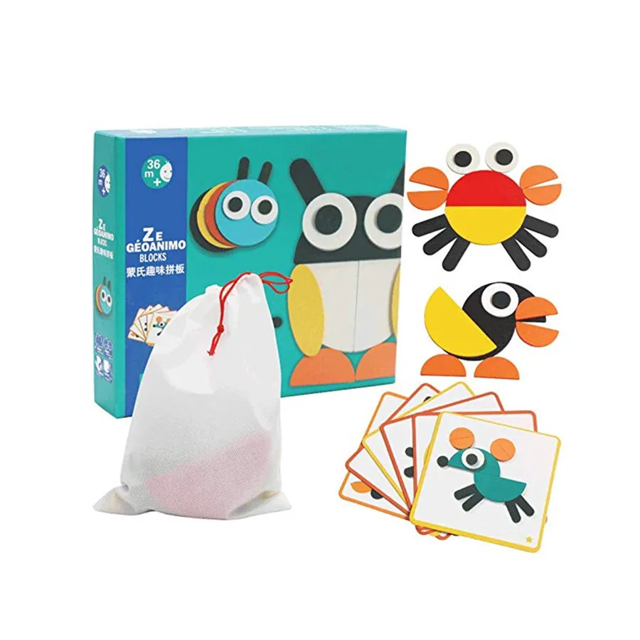 Сделай Сам головоломка развивающая для детей ремесло обучение мозги Iq игра Обучение Образование игрушки для детей Juguetes Baby Speelgoed