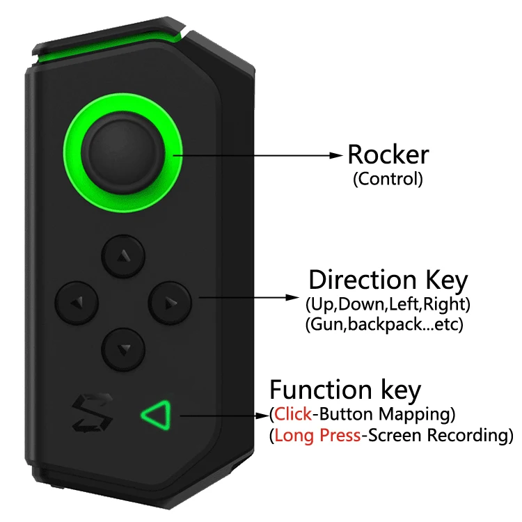 Игровой контроллер mi Black Shark Red mi K30 K20 Pro Red mi Note 8 Pro джойстик 2,0 контроллер Bluetooth Rocker 340 мАч