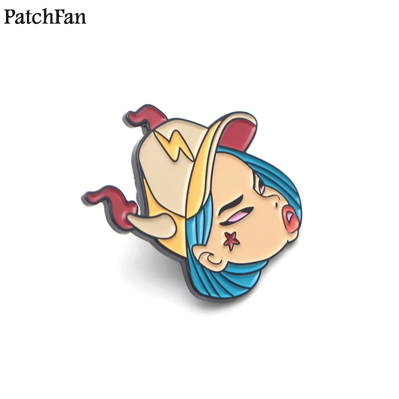 20 шт./лот Patchfan Монстры цинковая эмаль булавки Мода медаль para рюкзак рубашка одежда сумка броши значки для мужчин женщин Подарки A1794
