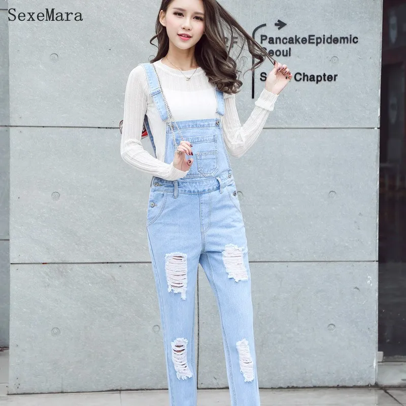 Celana Kodok Jeans Ripped Lubang Pacar 