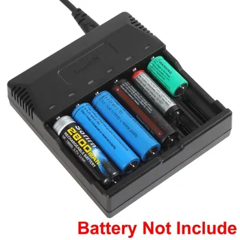 

New Design Portable 6Independent Charging Intelligent Battery Charger with 6Indicator LED for Rechargeable Lithium/NI-MH Battery