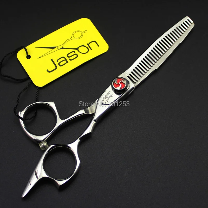 

Good Quality 5.5Inch Professional Thinning Scissors JP440C Human Hair Shears with Flame Screw for Hairdressers 1pcs LZS0455