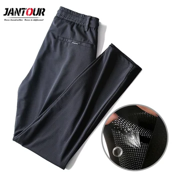 

2019 New summer thin Mesh fabric Pants Men summer Breathable sport Slim Fit Casual Male jogging Sweatpants Trousers Mens pant
