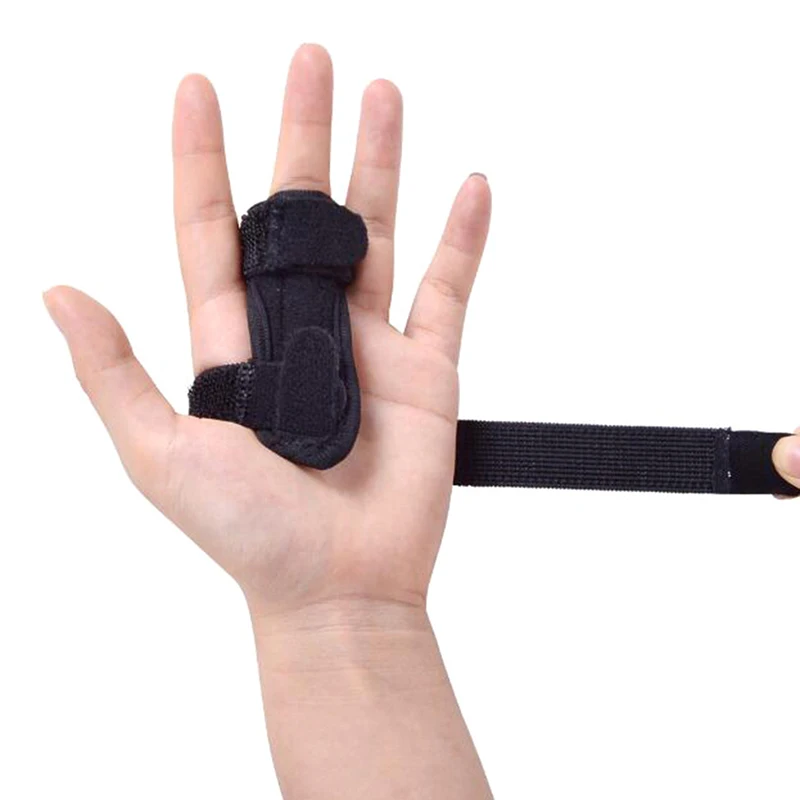 1 шт. облегчение боли алюминиевый палец шина защита от трещин Brace корректор поддержка с регулируемой лентой бинт