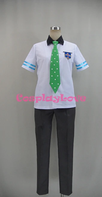 

Бесплатно! Летняя школьная форма для косплея Iwatobi, плавательный клуб Haruka Nanase