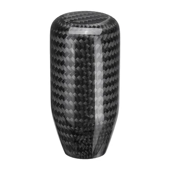 

Hot Universal Carbon Fiber Manual Transmission Stick Gear Shift Knob with 3 Adaptors JLD