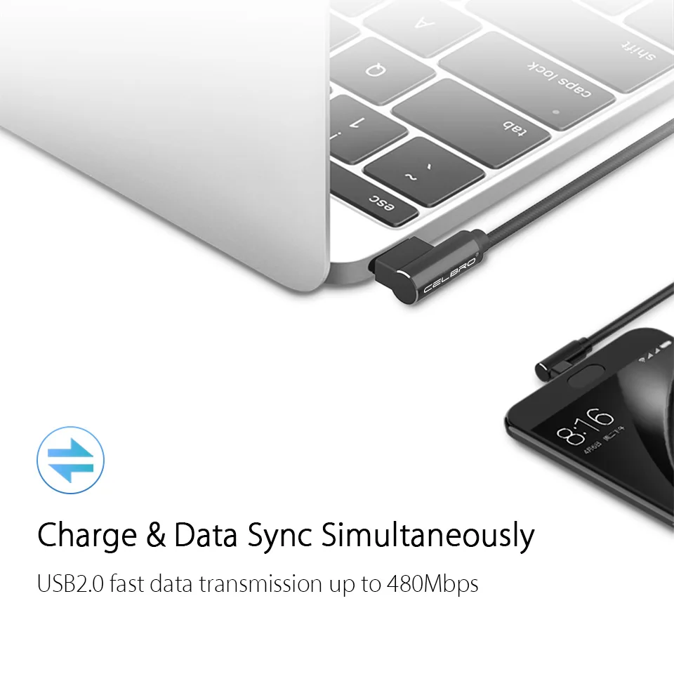 90 градусов микро Зарядка через usb кабель 2A для samsung Galaxy S7 S6 край J7 J5 J3 2017 2016 Microusb