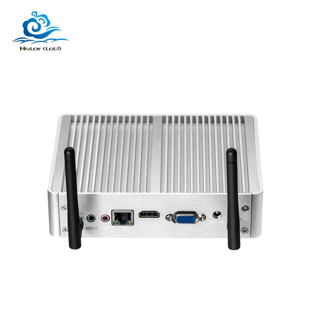 

HLY Mini PC Intel Core i7 4610Y 1.70GHz PC Mini Windows 10 Fanless Mini Computer Barebone PC DDR3 RAM HDD NUC HDMI WIFI USB3.0