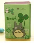 Kawaii Totoro& Melody 6 складной блокнот для заметок Липкие заметки закладки для блокнота подарочные канцелярские товары - Цвет: 04