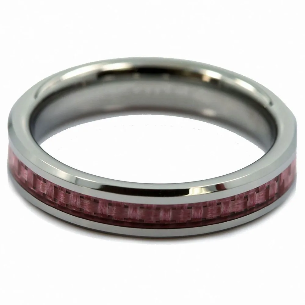 Queenwish-ladies-wedding-bands-mens-wedding-band-comfort-fit-Carbon-Fiber-ring (1)