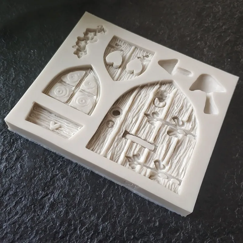 

1PCS The fairy tale hut Shape For Silicone Cake Mold, Fondant Cake Tools, Jelly, Candy, Chocolate Molds G166