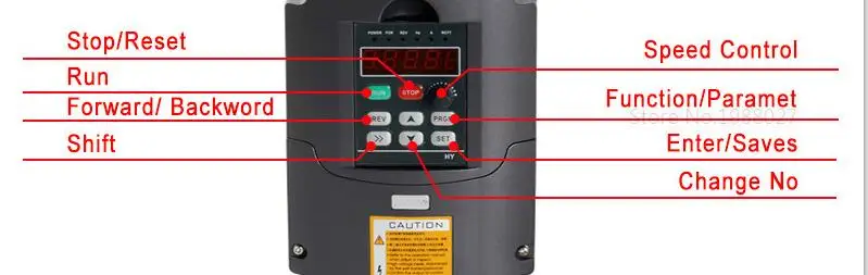 3 кВт шпиндель с воздушным охлаждением 4 подшипника мотор с ЧПУ и 3.0kw VFD/инвертор переменной частоты драйвер шпинделя контроль скорости+ 13 шт. ER20