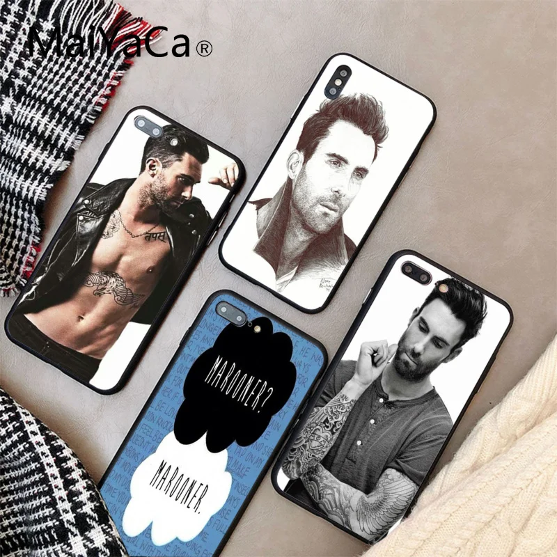 

MaiYaCa Maroon 5 Photo lovely Soft Phone Accessories Case For iphone 5 5s 5c SE And 6 6s 7 7plus 8 8plus X XS XR XSMAX