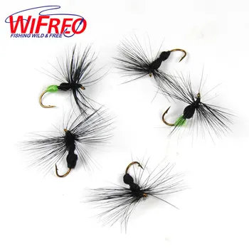 

10PCS Wifreo Ant Fly Black & Green Butt Ants for Trout Fly Fishing